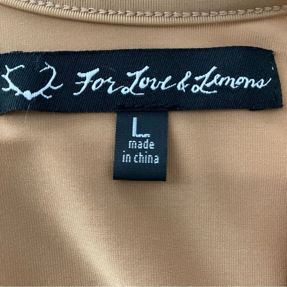 For Love And Lemons Scoop Neck Mini Dress Size Large - Picture 9 of 10